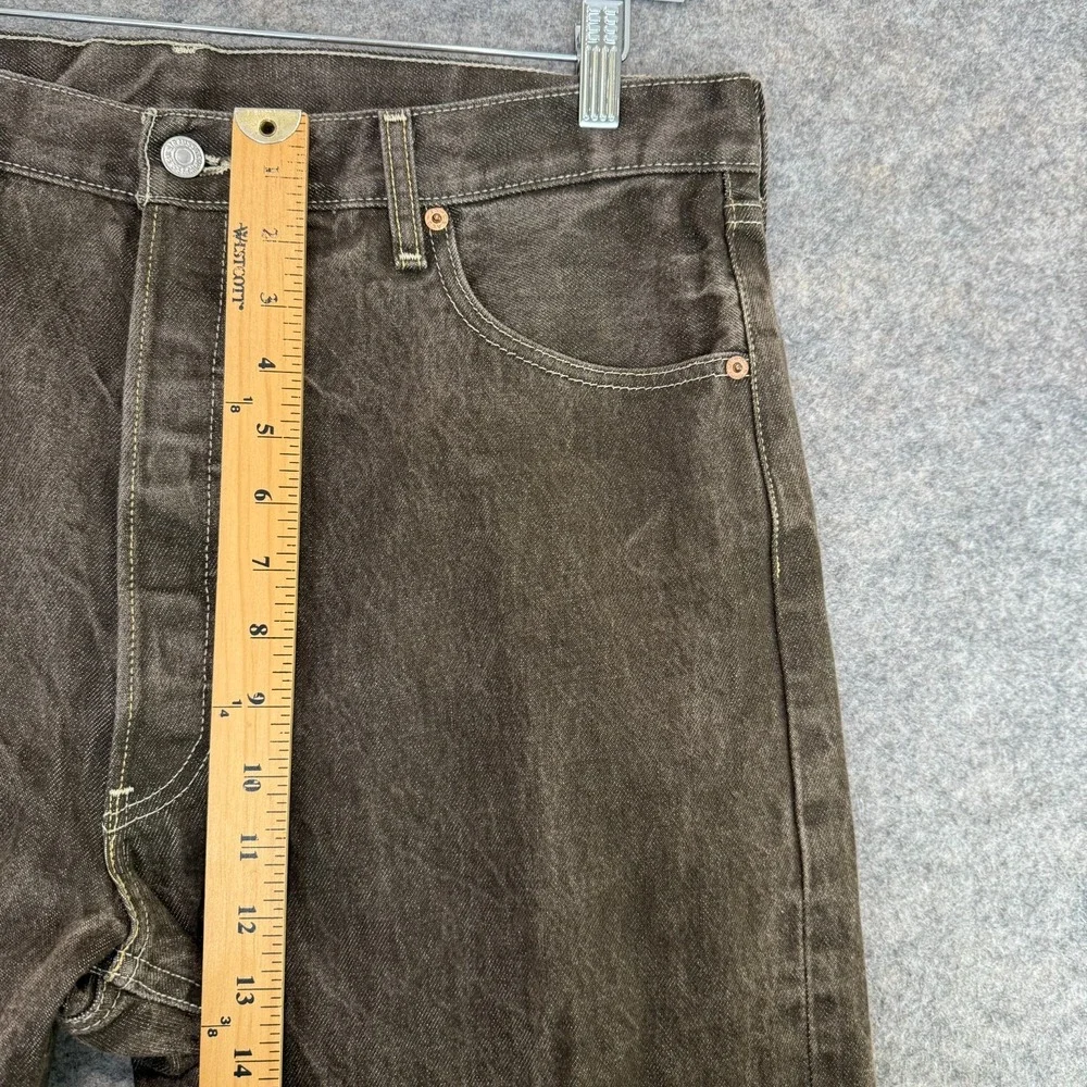 Vintage‎ Levi's 501XX Jeans Mens 38x32 (fits 37x31) Charcoal Gray Rugged Y2k 90s